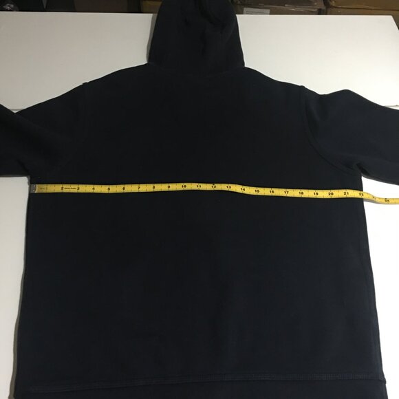 Nike Mens Medium Hoodie Sweatshirt Black Full Zip - Picture 5 of 6